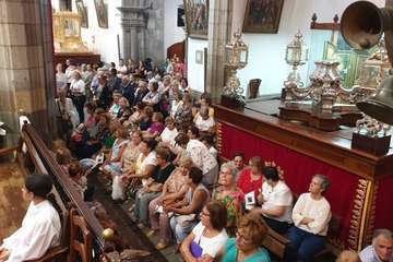 Ceremonia de Bajada del Santo Cristo de Telde (Reportaje de Antonio Alí y Francisco Javier Santana)